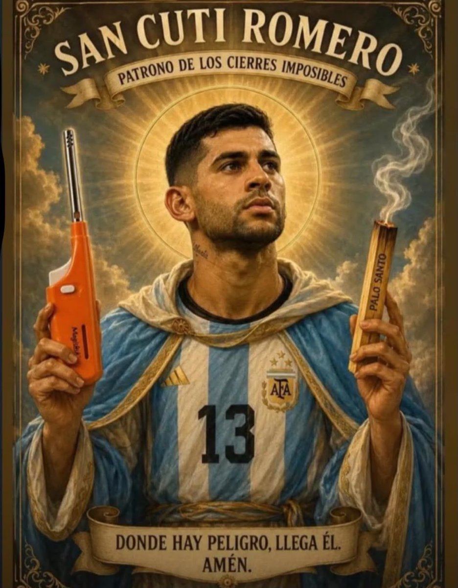 MaleGiri's tweet photo. @CutiRomero2 @Argentina Vamooooooooooo #argentina  #mundialdefútbol2026 https://t.co/FBYpX6Eb1S