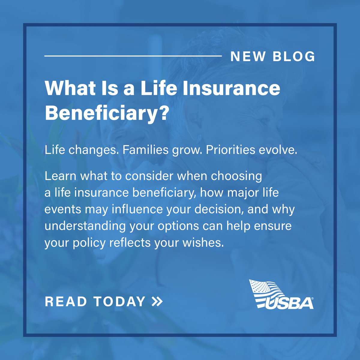 USBAInsurance's tweet photo. When was the last time you reviewed your life insurance beneficiary?
If it's been a while, you're not alone.
Life changes. Your policy should reflect those changes.
https://t.co/4P6ZwATjzj
#MilitaryFamilies #MilitaryLife #LifeInsurancePlanning #FinancialPreparedness #USBA https://t.co/PTB337ZlO5