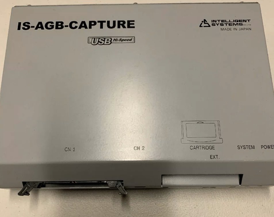 _BehindTheCode's tweet photo. This is an “IS-AGB-CAPTURE” unit made by Intelligent-Systems. 😎🤘
Used to stream Gameboy Advance games to a TV / Video monitor via S-Video or composite video signal. #Nintendo #AGB #retrogaming #gamedev #Gameboy https://t.co/70wqJzQIvs