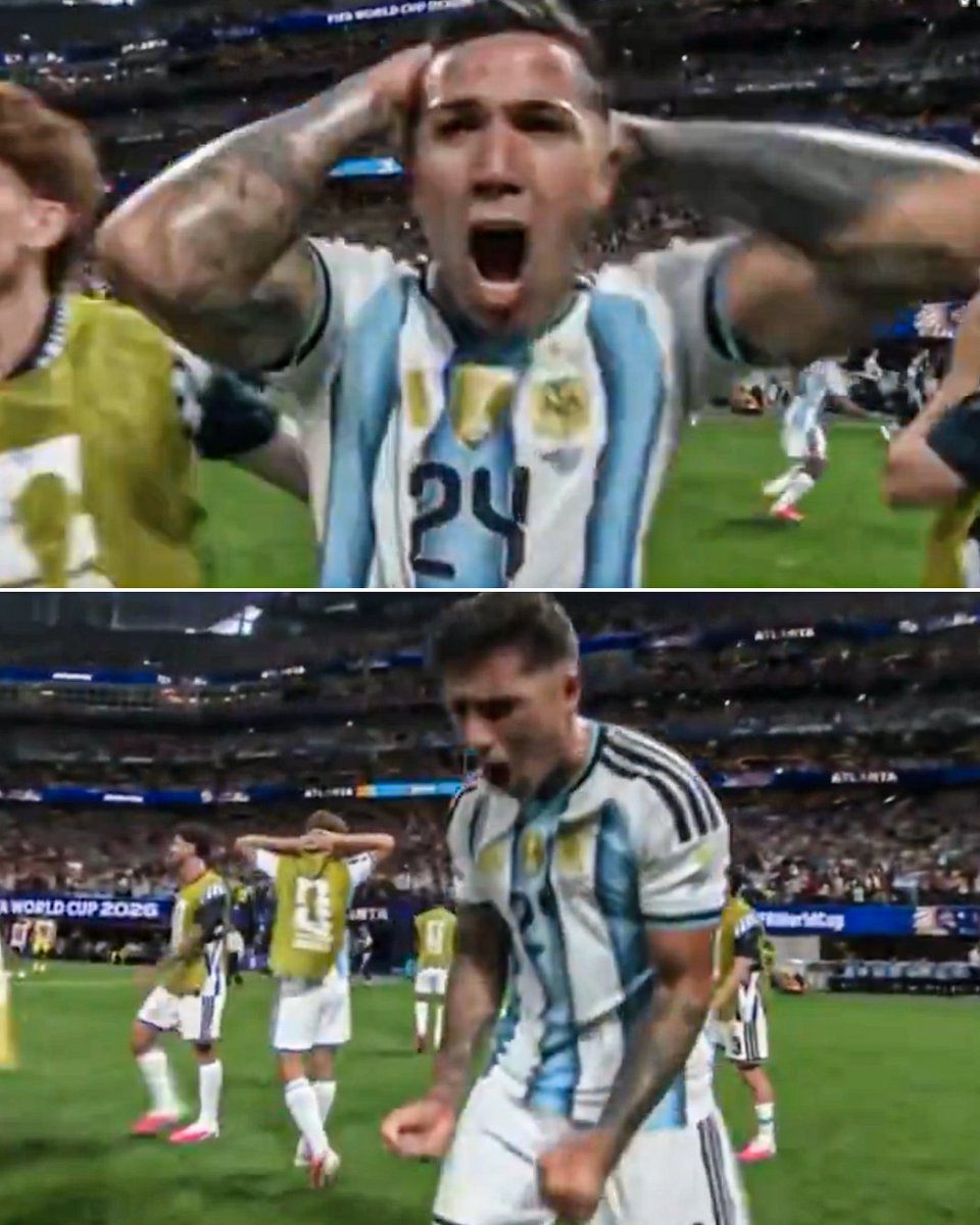 ESPNUK's tweet photo. Enzo Fernández becomes the first Chelsea player to score at the 2026 World Cup and it was a 92nd minute winner 😅 https://t.co/IAufyUSQ23