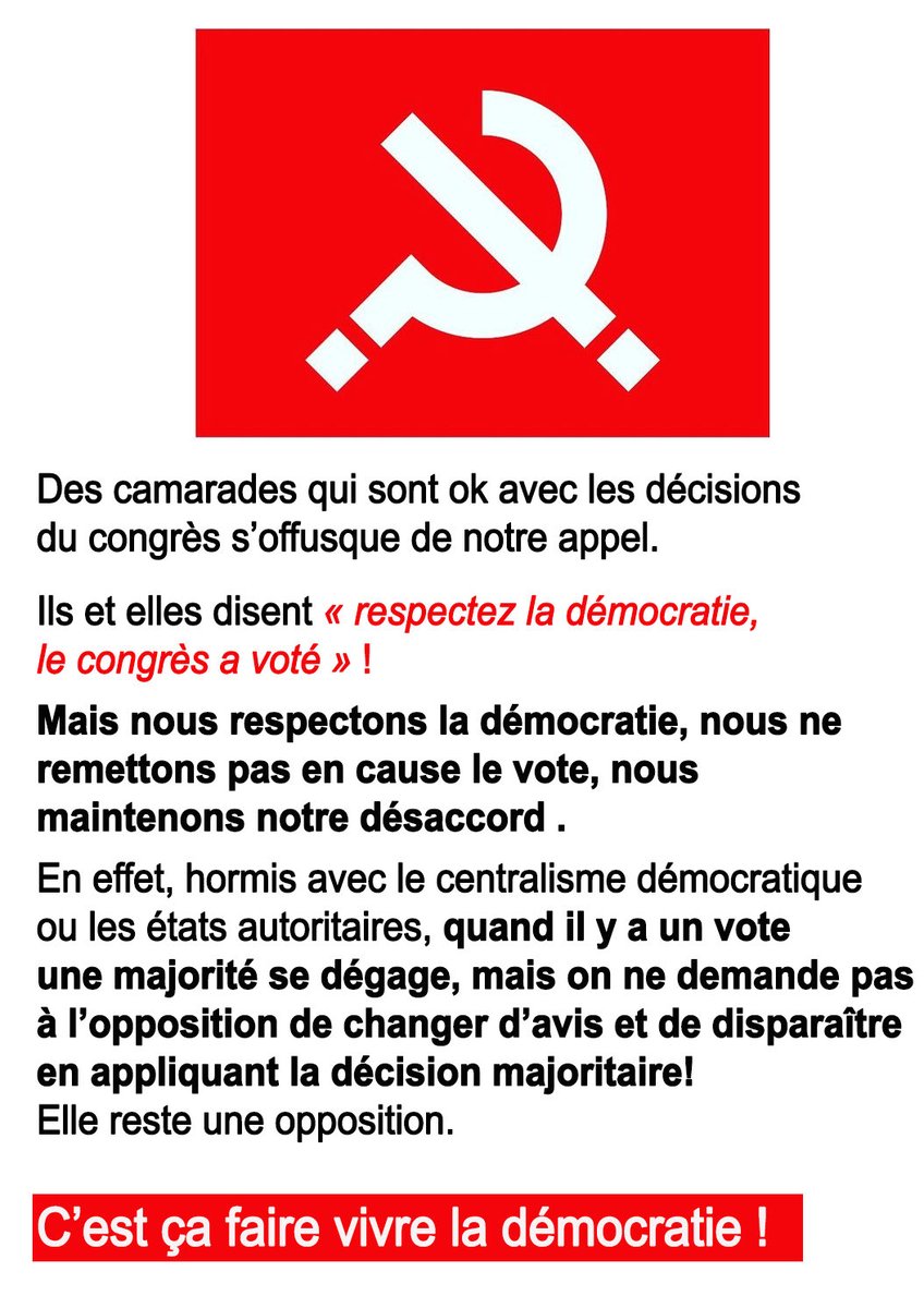 patrice_leclerc's tweet photo. Plus de 500 signataires (trolls enlevés) en 2 jours. Un appel ouvert aux communistes avec ou sans carte.

Signez cet appel communiste pour faire face au danger d’extrême droite et à la sous-estimation de l’enjeu au le @PCF 

https://t.co/9R04JuFz8I https://t.co/KHIR3HK2Ql