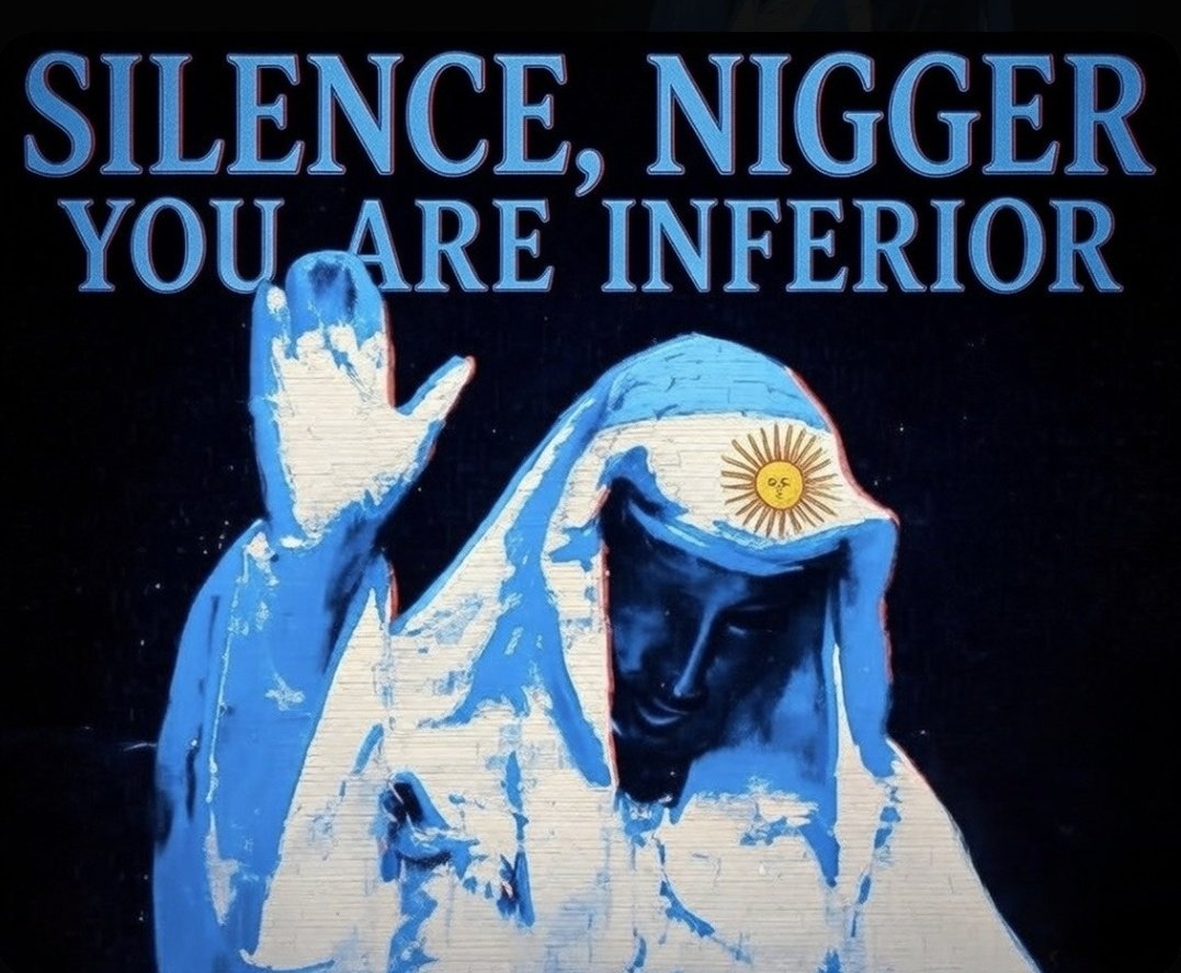 toboVS's tweet photo. @SpeedUpdates1 No niggers allowed. https://t.co/hjGc5xOTkT