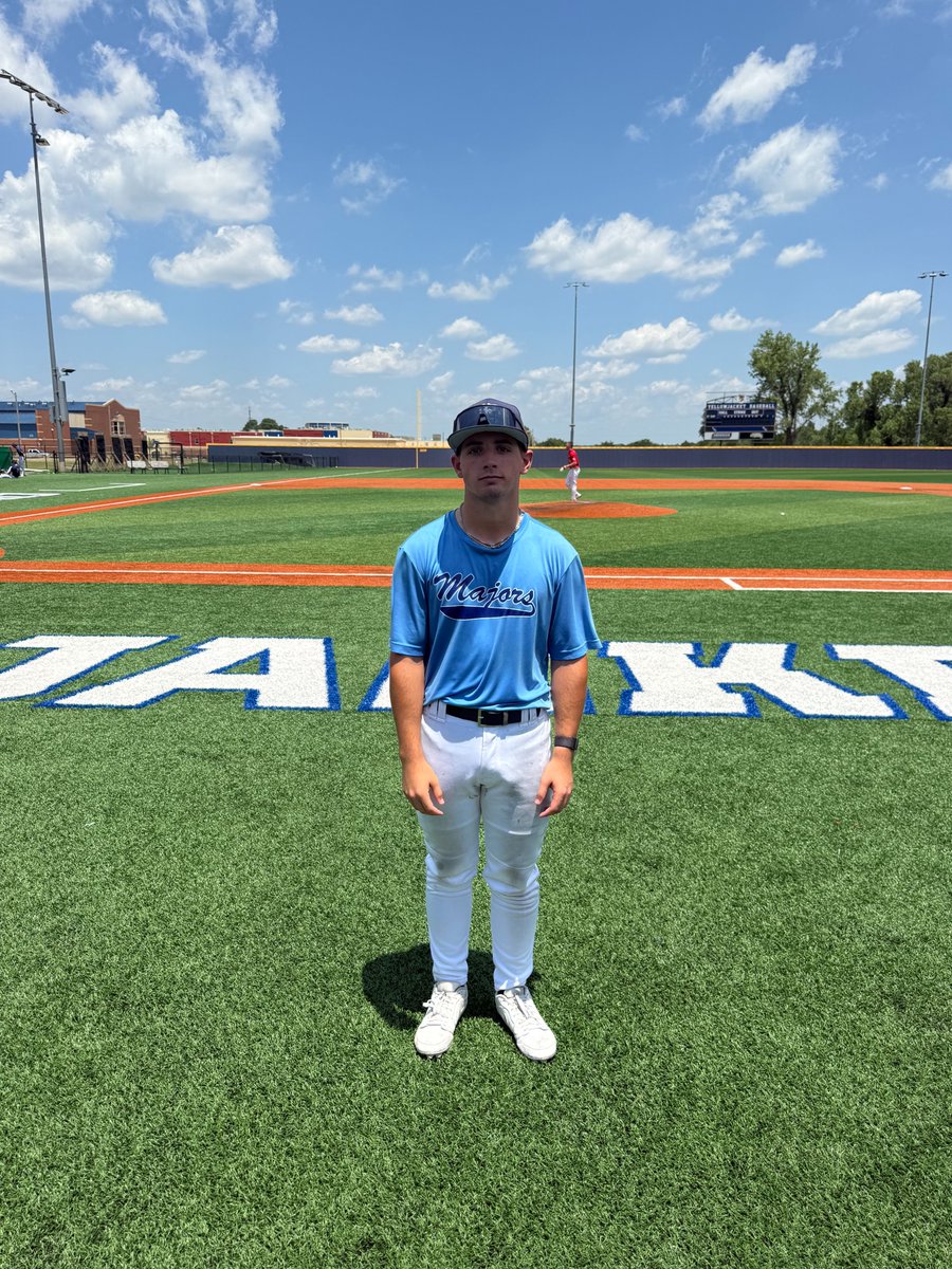 FiveToolOK's tweet photo. .@conniemackwsbb Qualifier F: Enid Majors 9, EE Cardinals Scout 2026 0
PoG: @willgrayson2026 3 IP, 3H, 0R, 0 BB, 5K
Hitter: @EastonHailey11 3-3, 2 2B, RBI, 2R https://t.co/gbX6mmRtUq