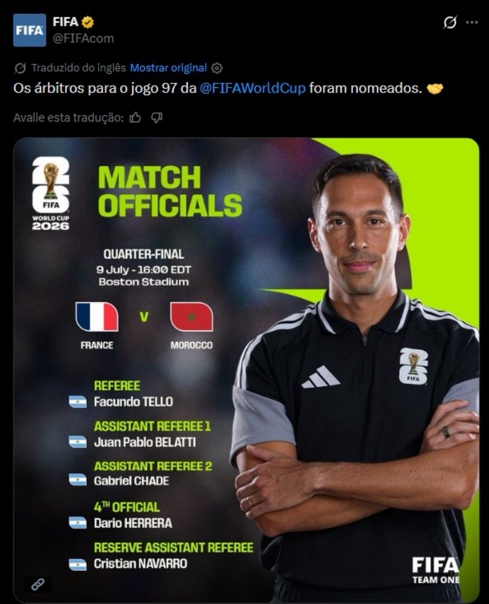 Sinedinocrf's tweet photo. @pixningopain E a FIFA já decidiu eliminar a França @pixningopain https://t.co/gNRllnX3Sp