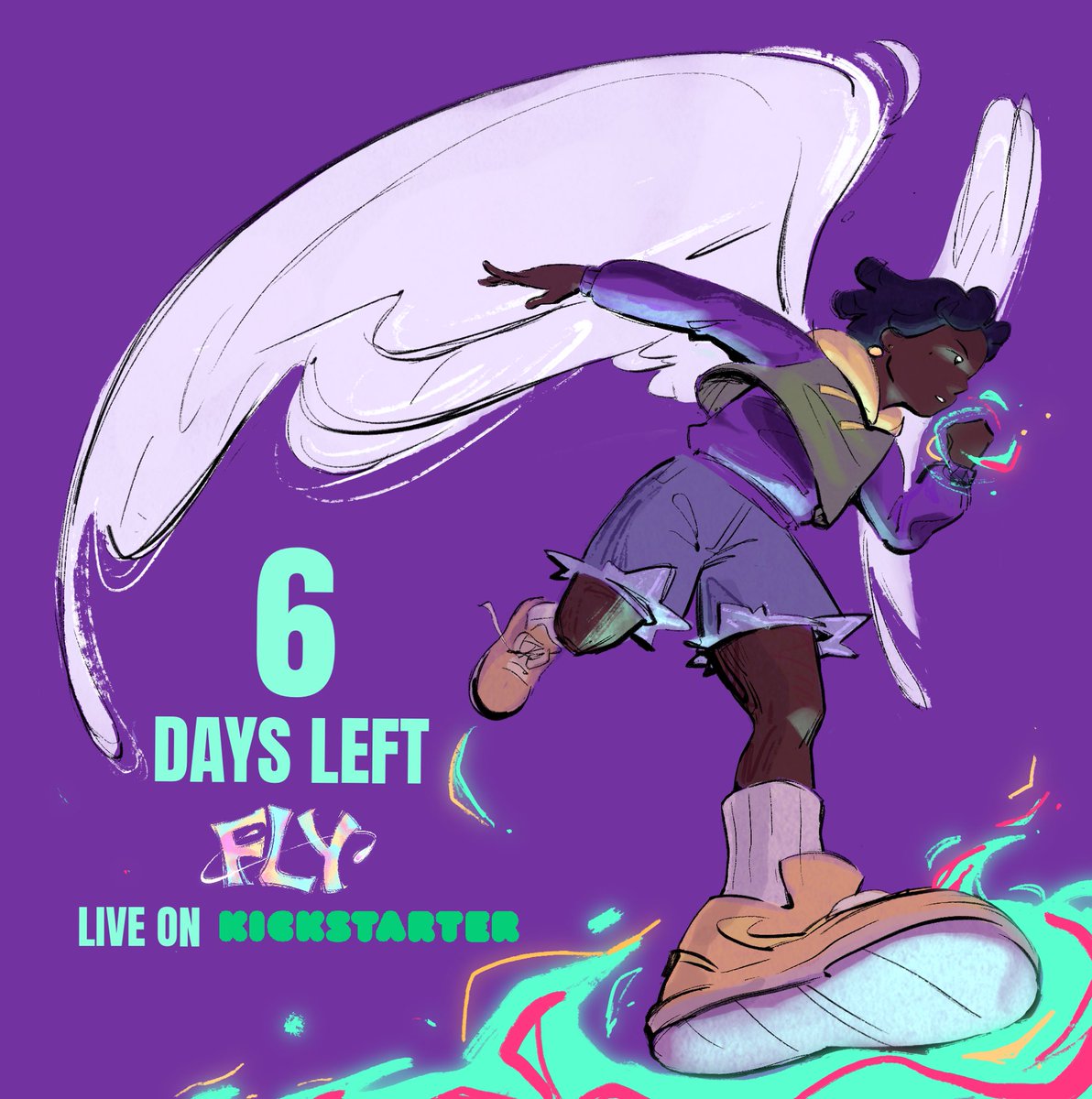 jay_rayart's tweet photo. FLY is in its FINAL week on Kickstarter ! How many goals can we soar through ? https://t.co/3aPF2QGmAu