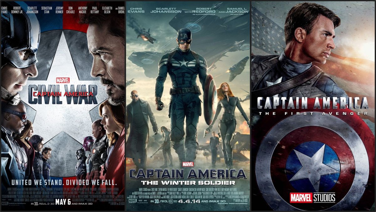 Steveroger3277's tweet photo. The greatest superhero trilogy in the MCU Debate if you want.... https://t.co/rucZNC1Hn4