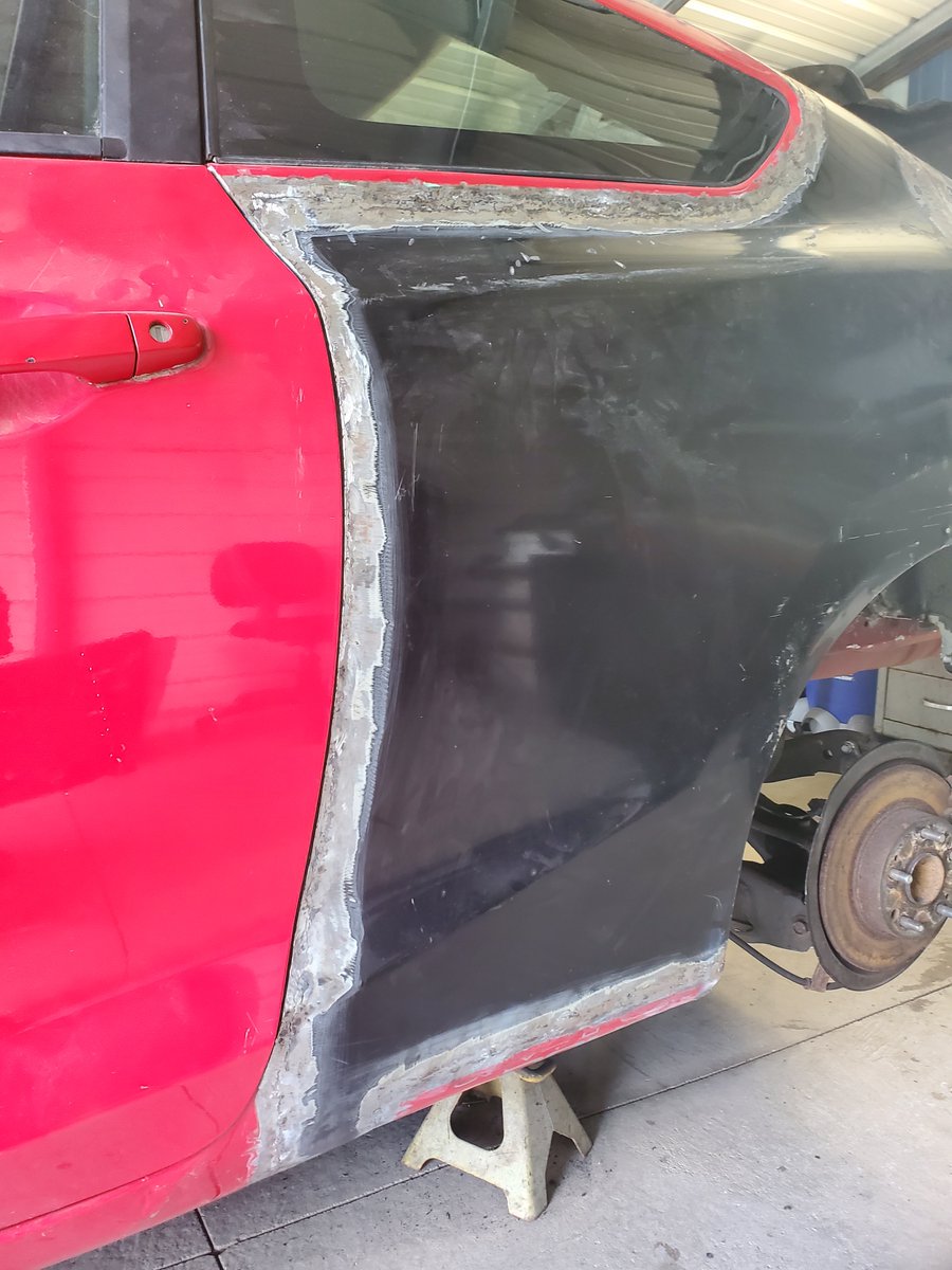 kovuonline's tweet photo. it a took a sickening amount of welding and angle grinding, and i probably developed giga-cancer, but i'm basically finished with the metalwork now. https://t.co/8DzP7mNea9