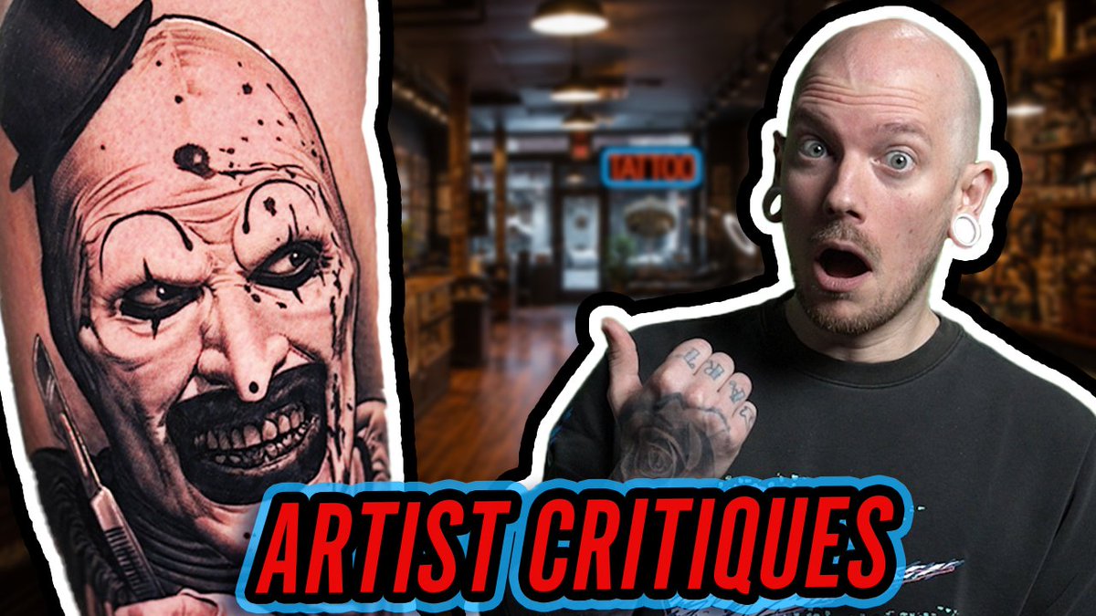 PonyLawson's tweet photo. ✨NEW VIDEO✨ Tattoo Critiques: Artist Submissions https://t.co/KlvWaMs5o5