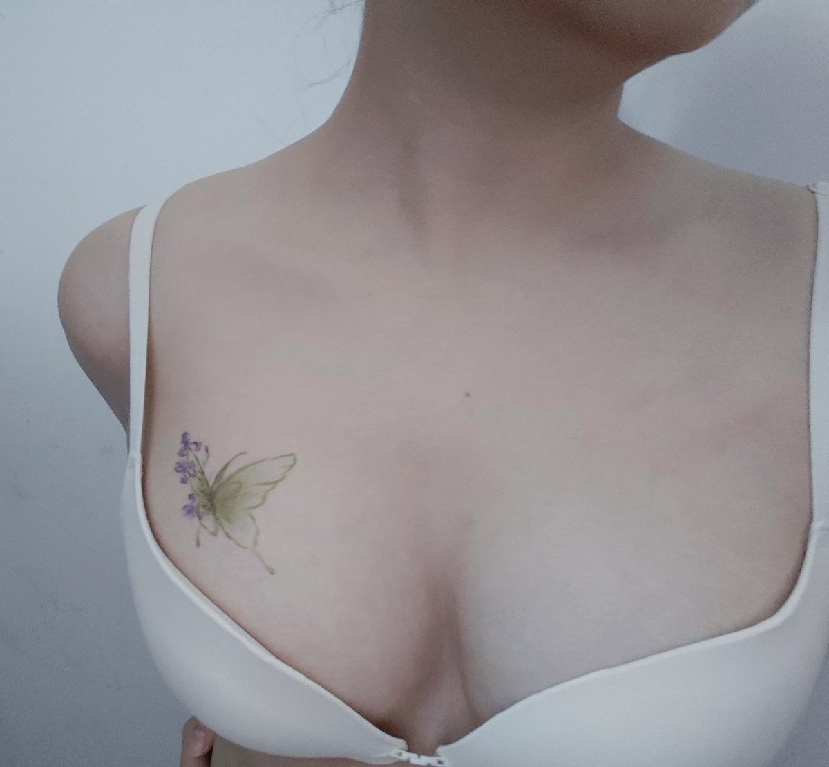 txtlinnely's tweet photo. tattoo sticker🦋 https://t.co/82YHyZJs01