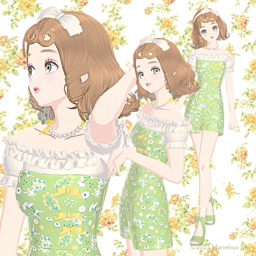 _lulala's tweet photo. ︎︎︎︎︎︎☑︎フェミニン
︎︎︎︎︎︎☑︎黄緑
︎︎︎︎︎︎☑︎ショートパンツ

#fdお題bot
#FashionDreamer
#ファッションドリーマー https://t.co/vAhDIMo362