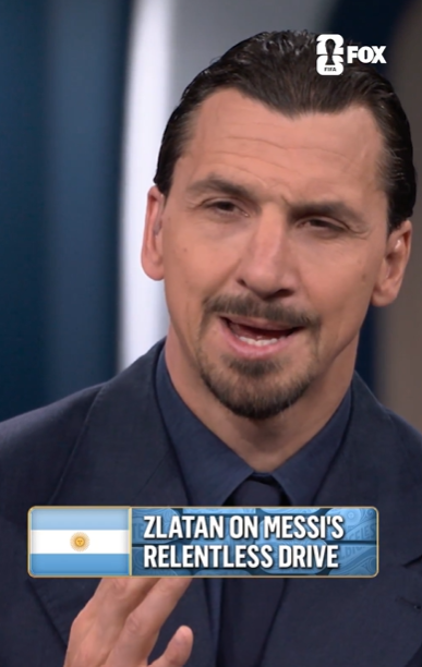 TouchlineX's tweet photo. 🚨🗣️ Zlatan Ibrahimovic on Lionel Messi: "He became an animal and nobody could catch him."

"He just went on and on, and this is the one I saw, we are used to seeing, and we're still seeing."

"Remember, he already won this World Cup. Many trophies, Ballon d'Or, everything."

"You can see his CV and it's perfect and he still wants it."