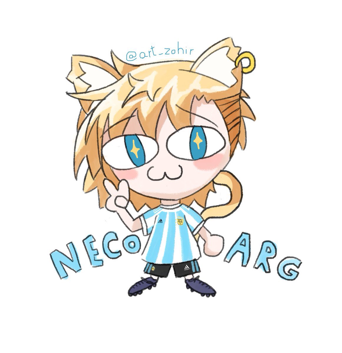 Nynyka_lumi's tweet photo. Neco arg 🩵✨
Artista
X: @art_zohir 
#necoarc #argentina https://t.co/jvd67LCvn7