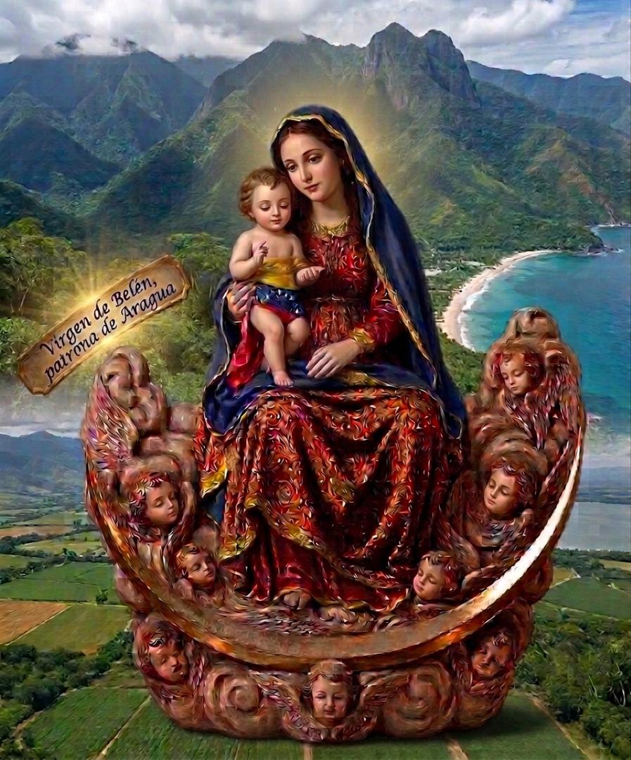 VirgenCoromoto's tweet photo. Amada Madre Santísima #VirgendeBelén, dulce Patrona del estado #Aragua y protectora de nuestro pueblo, acudimos a ti con profunda humildad en este momento de incertidumbre y dolor que atraviesa nuestra nación tras este duro desafío. https://t.co/hs9fiOMPrt