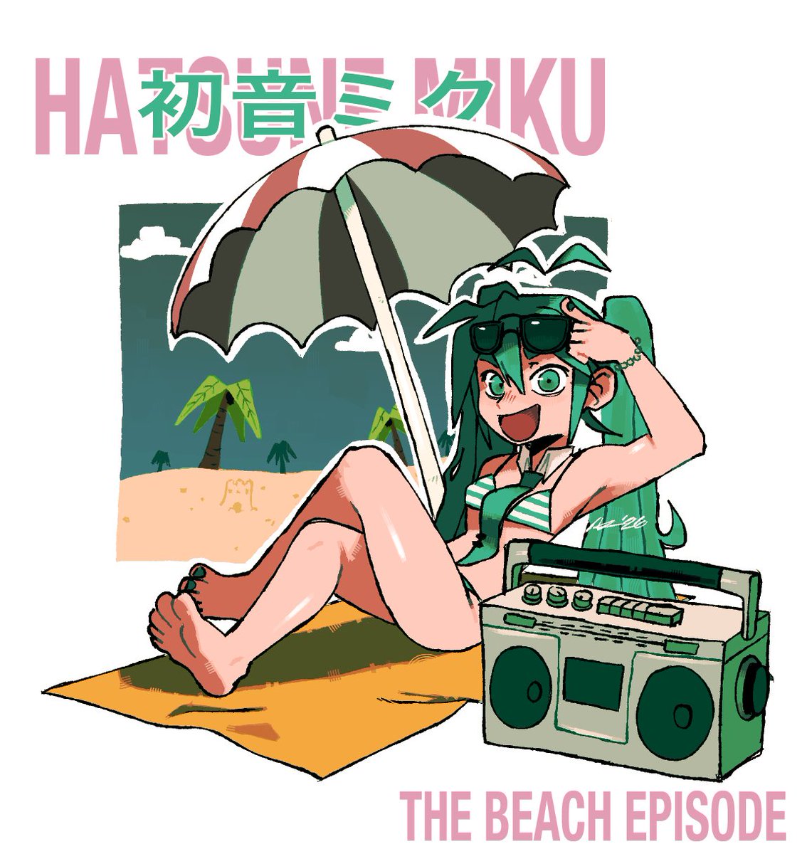 placed5th's tweet photo. its everyones favorite! 🏖️ 
#初音ミク #vocaloid #hellyeahbeachepisode https://t.co/3s1nlfZEcG