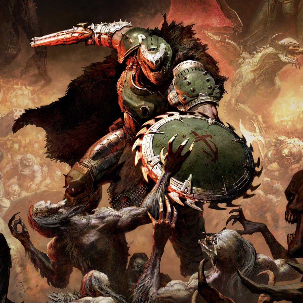 CK2gamer's tweet photo. Gonna stream the new DOOM DLC soon. https://t.co/ZZHamejBhB