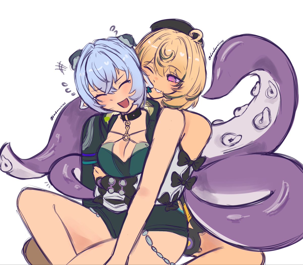 bonbonnieees's tweet photo. Honestly this was pretty cute for a sketch now I look back at it https://t.co/8shAKgf4ux