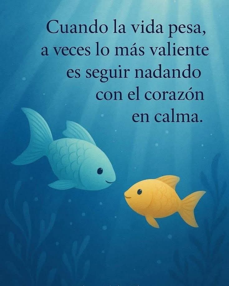 eduwi's tweet photo. Seguimos nadando con el corazón ❤️ https://t.co/BjFejdedVj