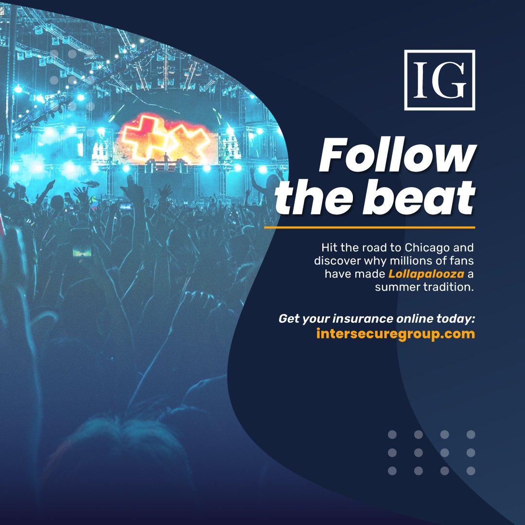 IntersecureG's tweet photo. Heading to Chicago for Lollapalooza? 🎶

Get your USA/Canada insurance online before the music starts and travel with confidence. 🚗

🌐 https://t.co/CR8fEhbLsW

#IntersecureGroup #CrossBorderTravel #RVInsurance #ForeignPlateInsurance https://t.co/cJbvUHTelK