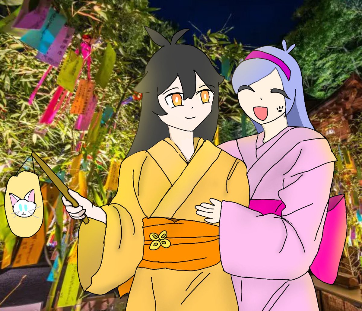 Zenix_mg612's tweet photo. 🎋 Feliz Tanabata 🎋 https://t.co/wYZCfIjfE5