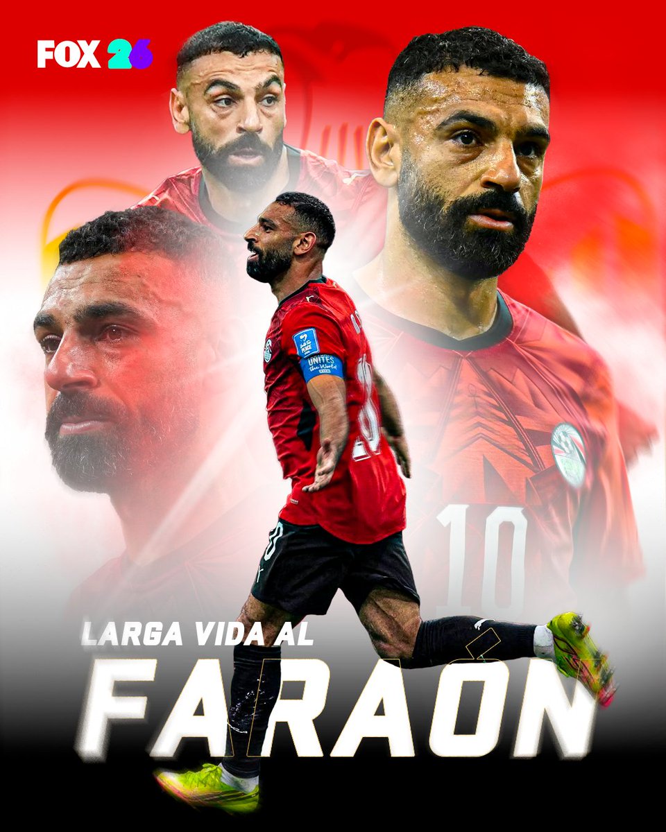 somosfox_cr's tweet photo. 🇪🇬👑 ¡Se despide una leyenda! 

Mohamed Salah cierra su historia en las Copas del Mundo tras liderar a un Egipto que peleó con orgullo hasta el final frente a Argentina. 🔥 

#Fox26 https://t.co/WnONnfgFr7