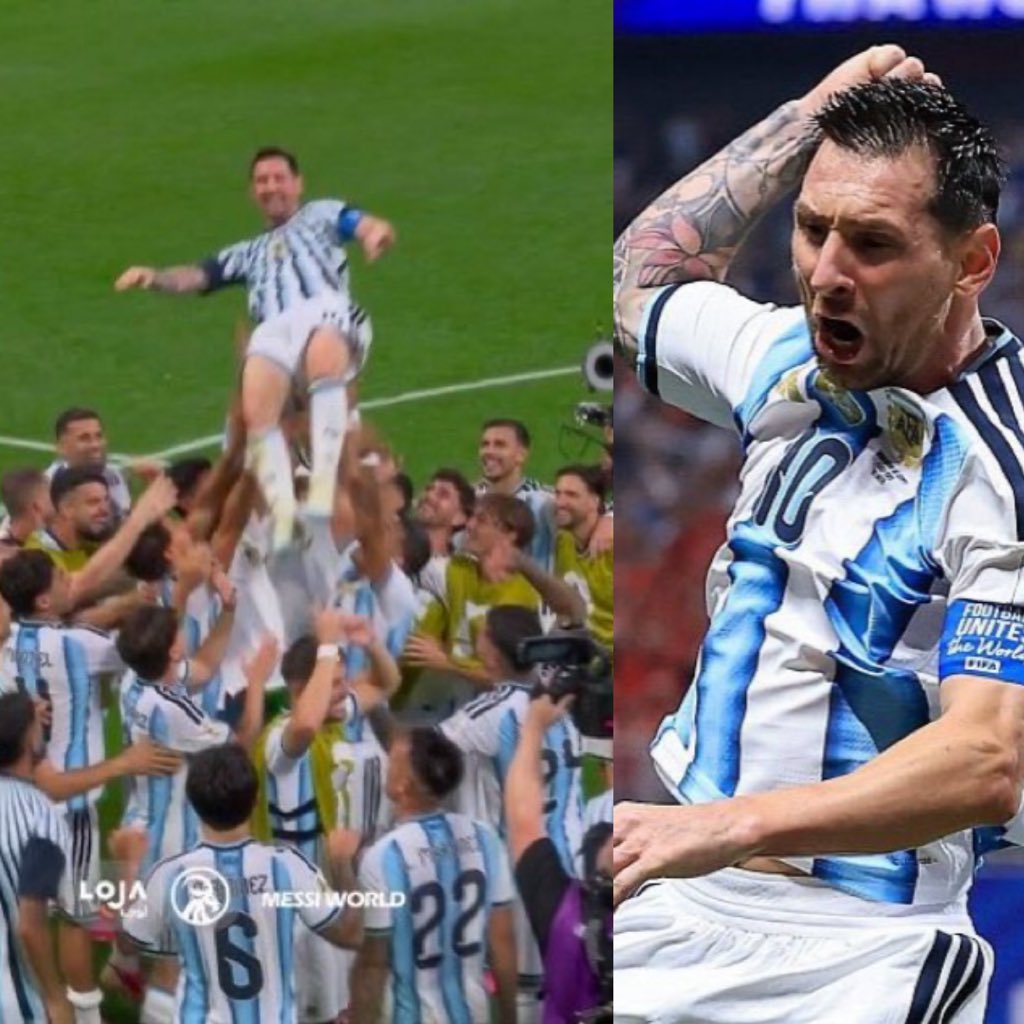 UTD_Seth001's tweet photo. 🚨Lisandro Martínez on Lionel Messi’s influence during Argentina’s comeback:

🗣️ “The moment we went two goals behind, nobody panicked.

Nobody shouted.

We just looked at Leo.

He didn’t say much.

He simply started asking for the ball every single time.

That’s when we all understood the game wasn’t finished.

A few minutes later he created one goal.

Then he scored another.

Nobody had to stand in the dressing room and talk about belief.

When Messi decides the match isn’t over…

The rest of us stop thinking about the score and start thinking about winning.”