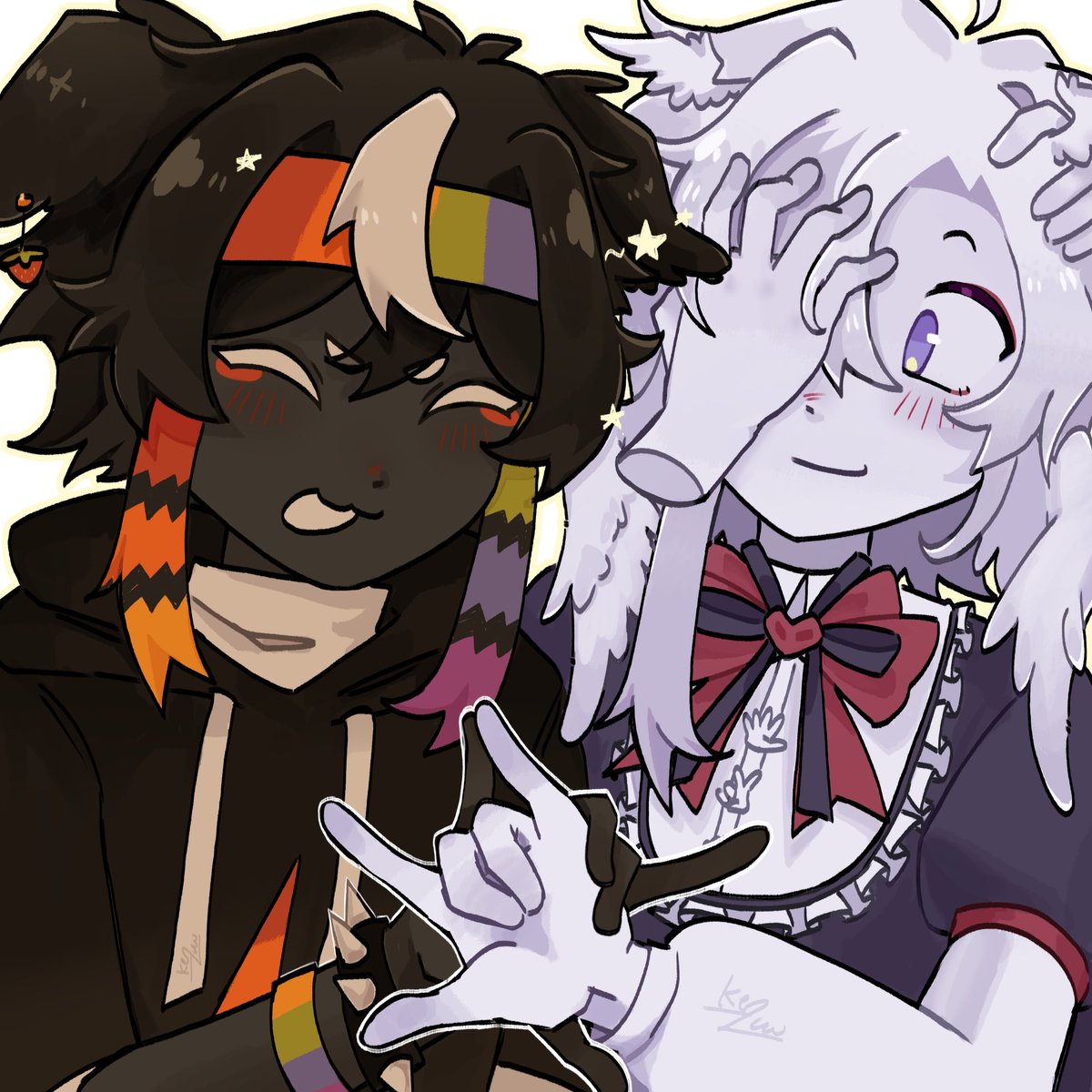 ke2uw's tweet photo. DAY 2: Dumbass duo :P
★ #spokeisherefanart #roshambogamesfanart https://t.co/YO6ptk2QwQ