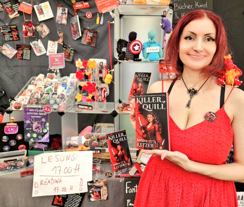 Wisteraverse's tweet photo. Weekend of conventions and meeting fellow authors! https://t.co/MyXGs0g7DK