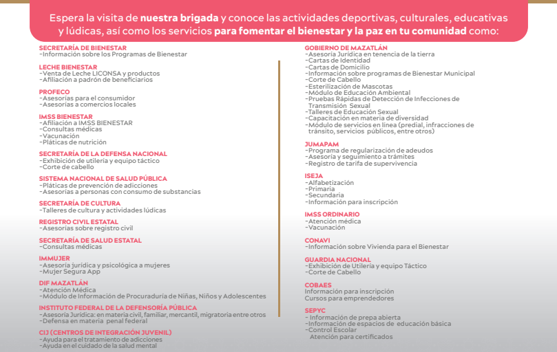 SinaloaIFDP's tweet photo. El IFDP Sinaloa te invita a participar en las próximas brigadas, donde llevaremos nuestros servicios de orientación y defensa jurídica hasta tu comunidad.

#LaCasaQueTeDefiende https://t.co/jfPRuro8Tg