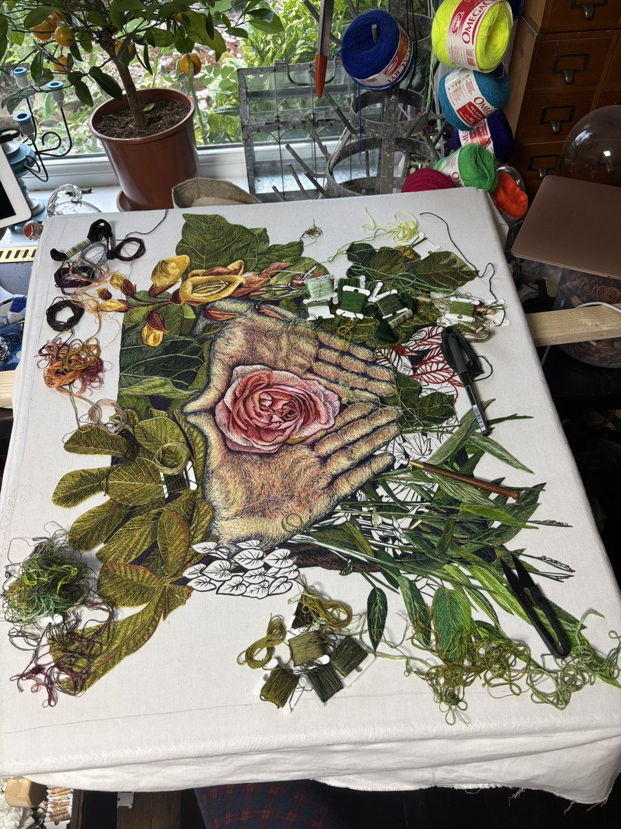 JessDeWahls's tweet photo. This too will become a print soon🙌🏼🪡🧵 https://t.co/KIPhH21E2o