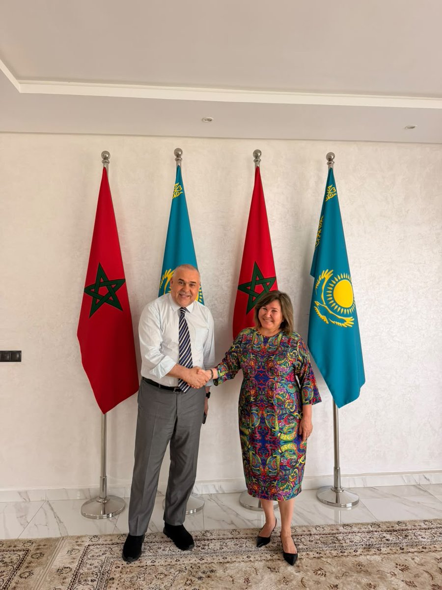 Kazembmar's tweet photo. Kazakhstan and Morocco: A New Stage of Business Partnership in 2026

Read more🔗: https://t.co/fU7krxXMwp https://t.co/PA7Gv2zfZU