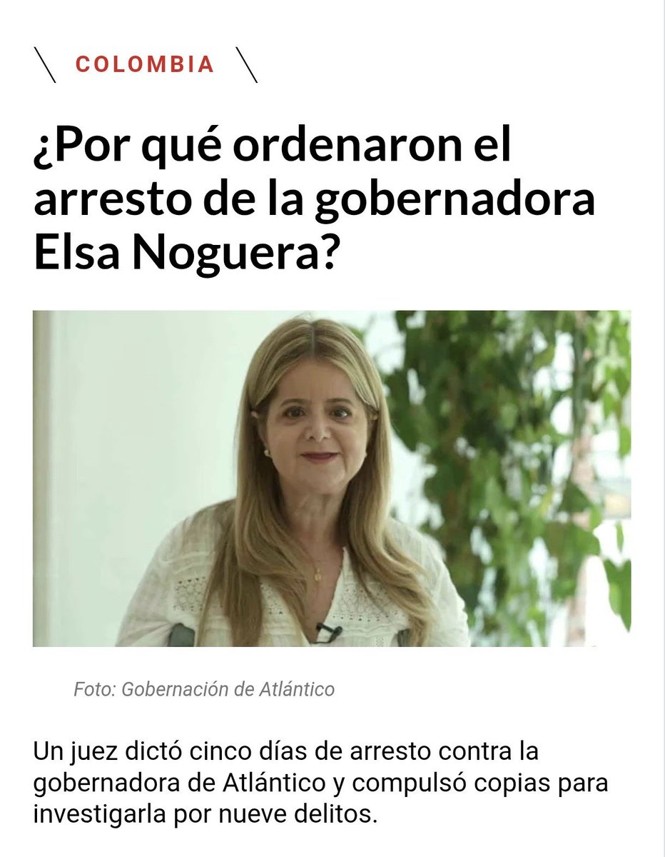 agropecuario_7's tweet photo. @SoyJerome__ @SoyJerome__ usted era la que alardeaba que Abelardo gobernaría con los nunca, hoy se anuncia que Elsa Noguera será nueva ministra, pero a su corta edad omitira que está señora hace parte de un clan corrupto, en pocas palabras los nunca serás los mismo de siempre. https://t.co/dWwc2EMwbF
