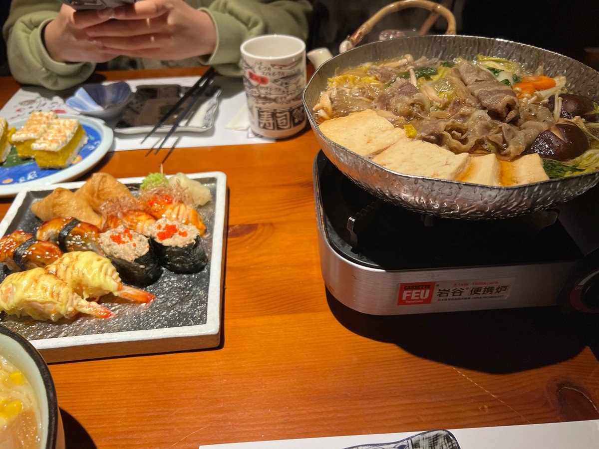 AlleBasi1995's tweet photo. Just found the coziest hole-in-the-wall ramen spot in town! Rich tonkotsu broth, springy noodles, and perfectly soft-boiled egg hit different on a rainy day. 10/10 will come back next week https://t.co/0NcUmg4Ev6