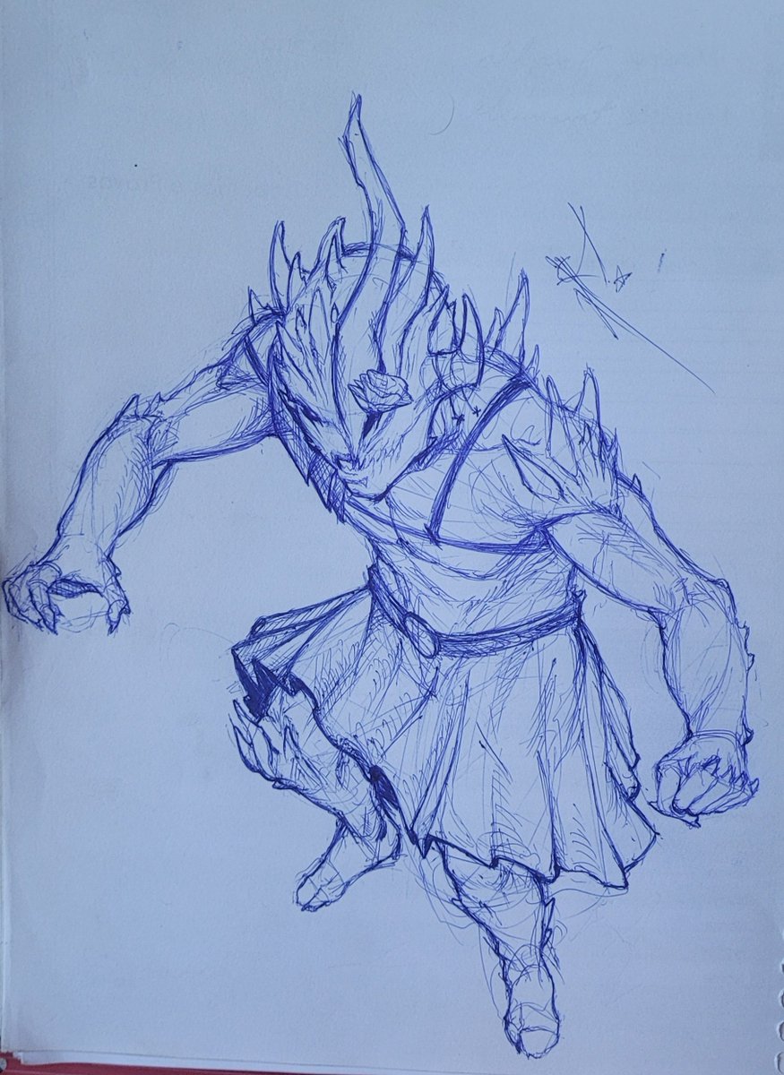 Diavolo__0's tweet photo. Fiz esse desenho do meu oc Xaco hoje na aula. Fiz incrivelmente rápido, acho q só meia hora
#oc #art #sketch https://t.co/9nhoaA3ToG