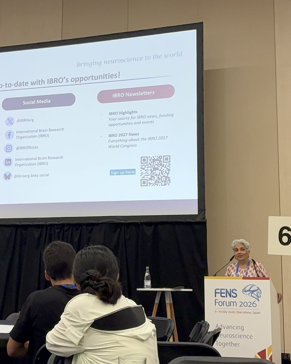 IBROorg's tweet photo. Earlier, IBRO President Shubha Tole &amp; the Secretariat team joined ALBA–Neuromatch–IBRO Event and had insightful discussions on advancing equitable participation in #neuroscience training - and sharing IBRO’s perspective as a supporter of capacity building

https://t.co/YuLRZCpCXV https://t.co/RAw3K3F7hj