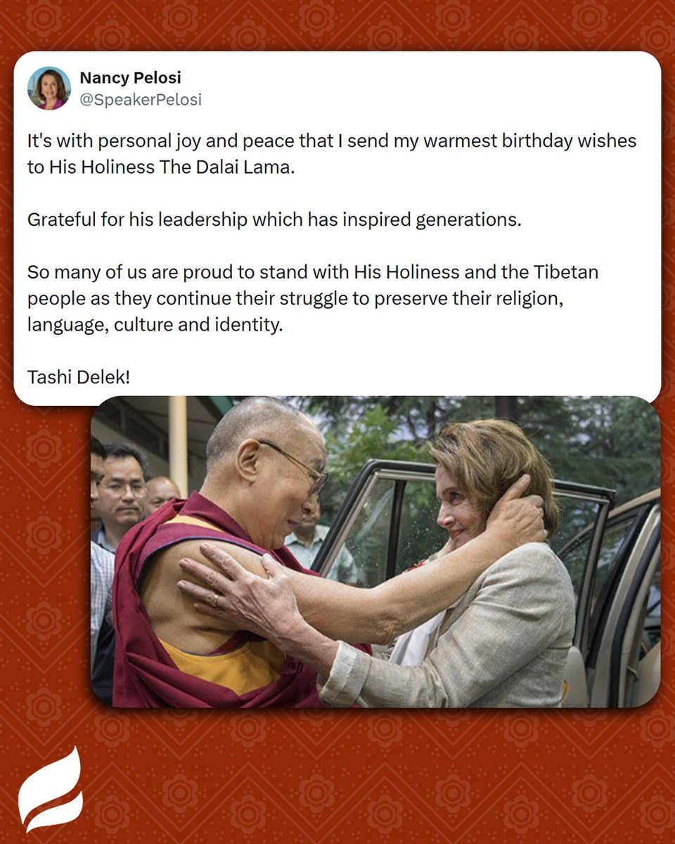 SaveTibetOrg's tweet photo. On July 6, the world celebrated His Holiness the Dalai Lama's 91st birthday! In celebration of his birthday, we thank all the world leaders for offering birthday wishes to His Holiness and for your continued support of #Tibet and the #Tibetan people! https://t.co/dIZNONh9Wp