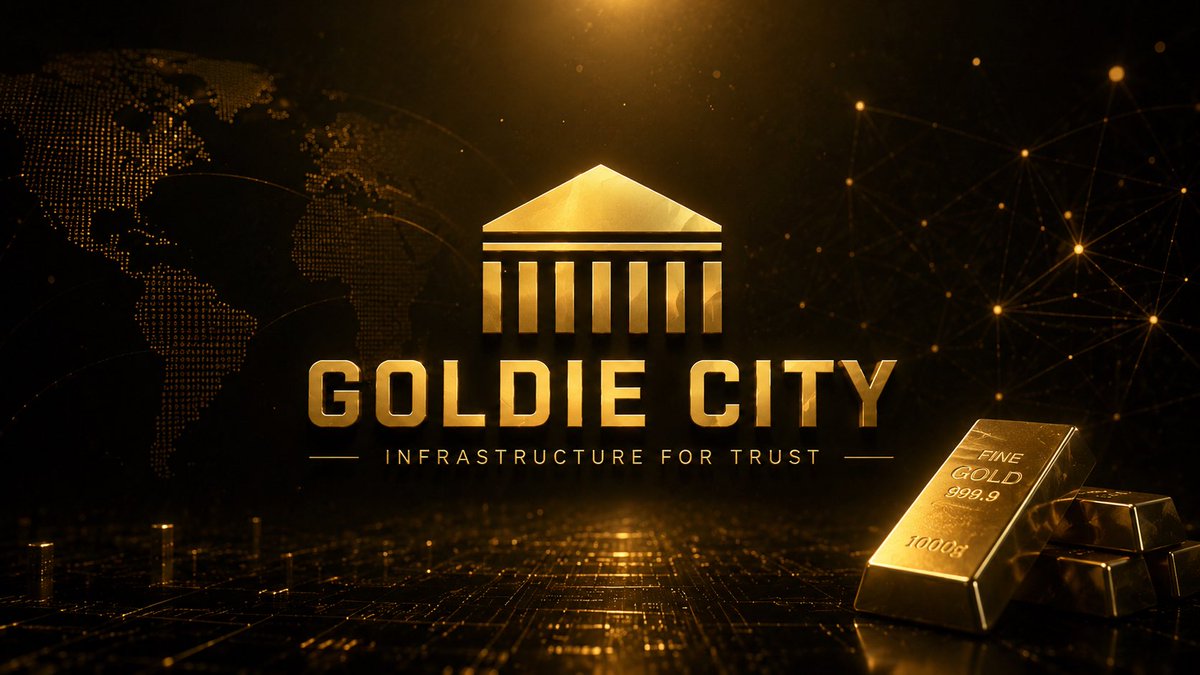 GoldieCity's tweet photo. Infrastructure isn’t the part most people see.

Most people see the dealer.

Or the vault.

Or the custodian.

What they don’t usually see is everything that connects them.

That’s where infrastructure matters.

Not because it replaces anyone’s role.

But because it helps information move as reliably as the assets themselves.

That’s the kind of problem we’re interested in solving at Goldie City.

#GoldieCity #PreciousMetals #Infrastructure #Verification #DigitalOwnership