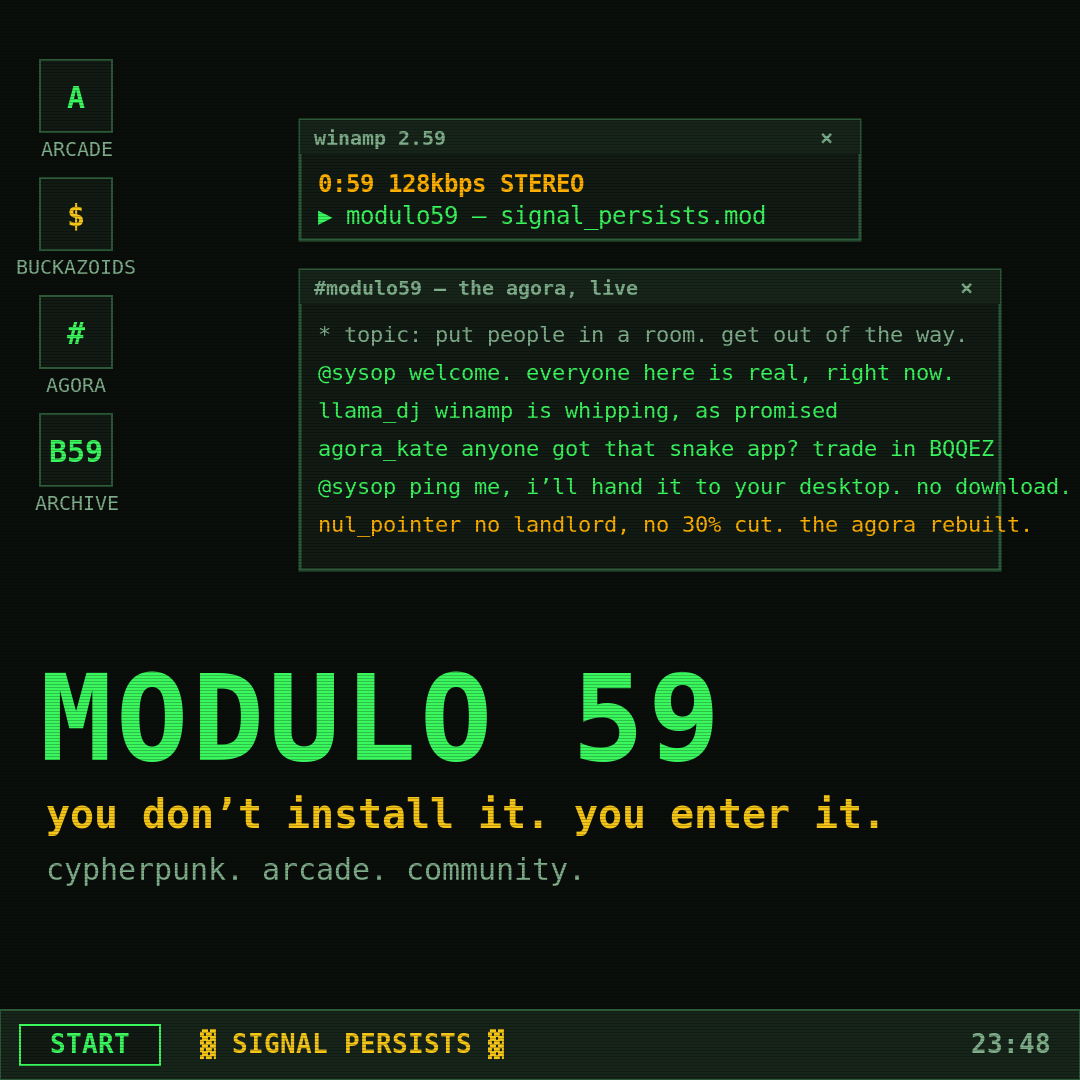 modulo59's tweet photo. What is Modulo 59? Read more about it here 👇
https://t.co/62ljQ6huo0 https://t.co/2I4sihIUtd
