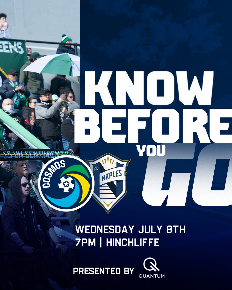 NYCosmos's tweet photo. See you tomorrow at Hinchliffe Stadium! Kickoff is at 7 PM, and gates open at 6 PM. https://t.co/utZMsFLhXT