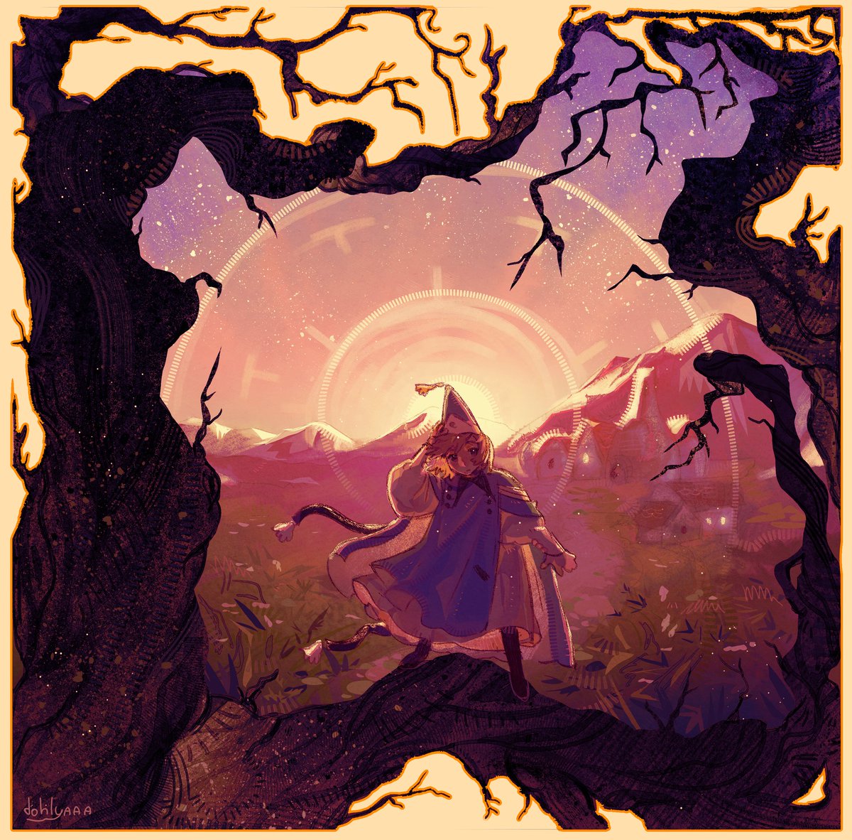 dohlyaaa's tweet photo. Witch Hat Atelier fan art! I love this story so much and Coco is so cute🤲🤲🤲💖

#art #fanart https://t.co/WasBNnRIg2