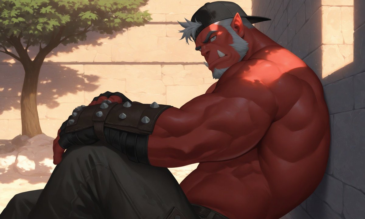 ecchi_bara's tweet photo. Can you resist this?
#bara #orc #FurryFantasy #Furry #MuscleMan #DILF https://t.co/nSOJgcNLYB