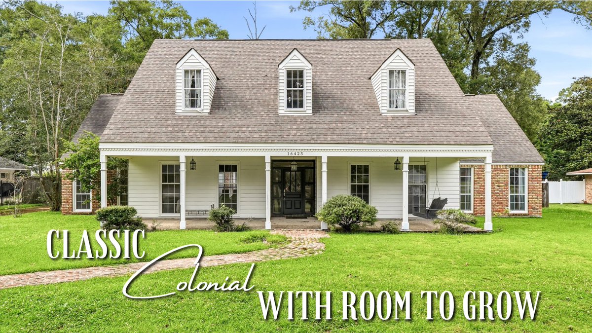SouthernHomesLA's tweet photo. 📷 BACK ACTIVE
📷 16425 Coliseum Ave, Baton Rouge, LA
4 bed | 2.5 bath | 2,959 living sq ft on 0.58 acres with cathedral ceilings, updated kitchen, sunroom, spa-style primary suite, and fenced backyard.

📷 https://t.co/uSj9sYwkrf
#SouthernHomesTeam #MovingTo225com https://t.co/myjSnmkQcV