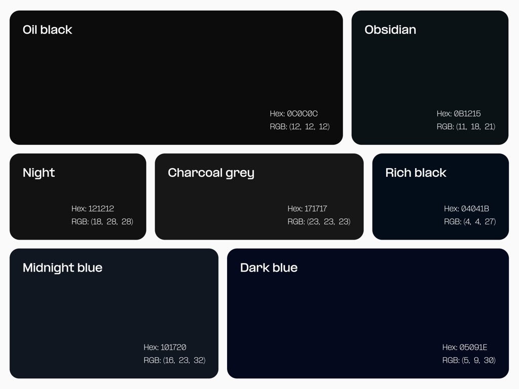 UiSavior's tweet photo. Graphic design tip: never use pure black (#000000). 

Pure black just looks really harsh and can lead to eye strain.

Instead, variations of black will convey the same effect while being easier on the eyes. https://t.co/atZG4tPwQT