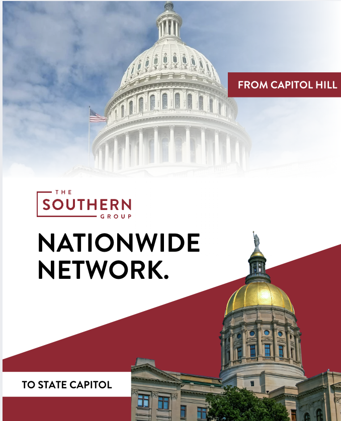 SouthernGroupGA's tweet photo. From Capitol Hill to State Capitols to City Hall, The Southern Group’s nationwide network is there. 

TSG GA is proud to be part of a firm that combines local insight with a strong national reach, connecting clients to the relationships, strategy and expertise nationwide. The Southern Group is a nationwide network of advocates with influence. 

#TSGGA #TeamTSG #TheSouthernGroup #GovernmentRelations #PublicPolicy #Advocacy
