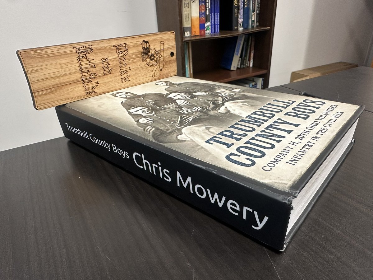 BooksnBattle's tweet photo. Finished reading this book by @VTHistory25 Chris Mowery called “Trumbull County Boys: Company H, 20th Ohio Volunteer Infantry In The Civil War.” To sum it up, it was refreshingly excellent. I haven’t done one in a while due to my schedule but stay tuned for a book review! https://t.co/ZEv7L1O0PJ