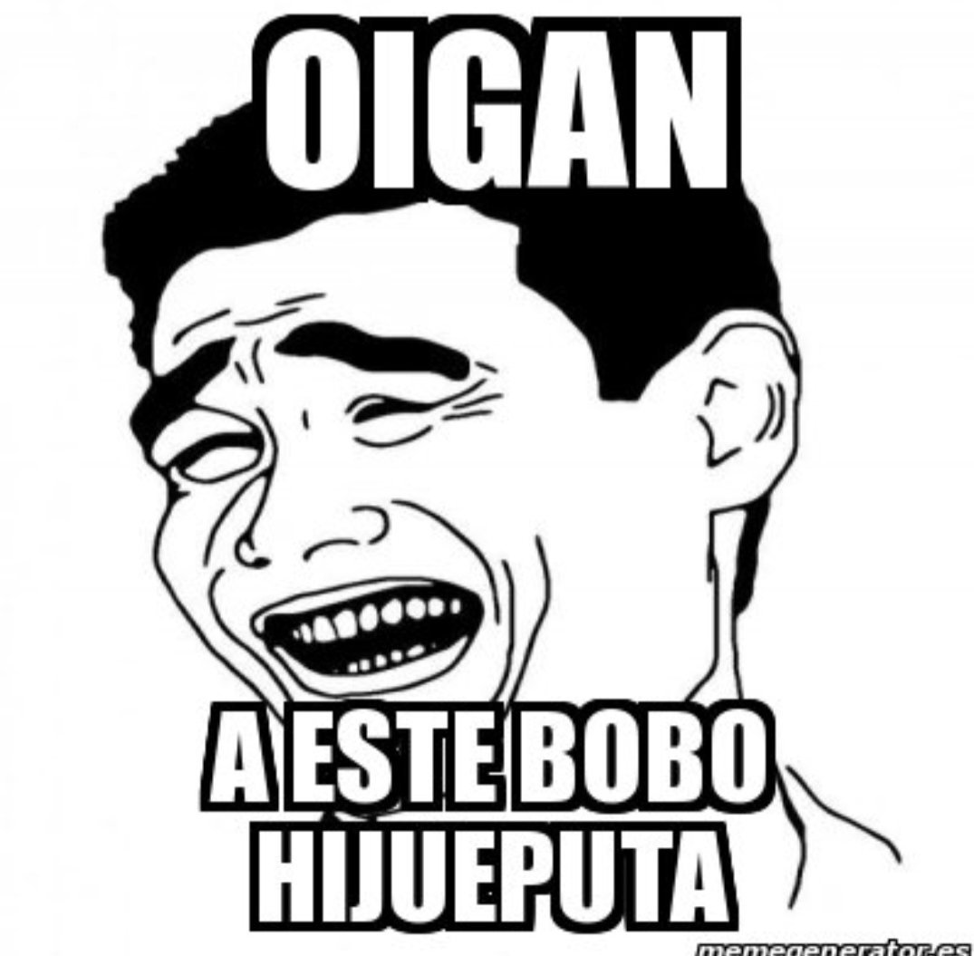 InvesJudiciDigi's tweet photo. @tobonvillada ¡POBRE TOROMBOLO DE MEDELLÍN!

¡NO SABE SINO DECIR ESTUPIDECES Y SIN CONECTAR EL CEREBRO CON SU LENGUA!

¡TRANQUILO QUE EL 20 DE JULIO SE VA A DAR CUENTA QUE NADIE LE TIENE MIEDO A USTED BOBO TRIPLEHIJUEPUTA MALPARIDO!

¡USTED ES UN SIMPLE BOCÓN DE MIERDA! https://t.co/hAe0WNbqFp