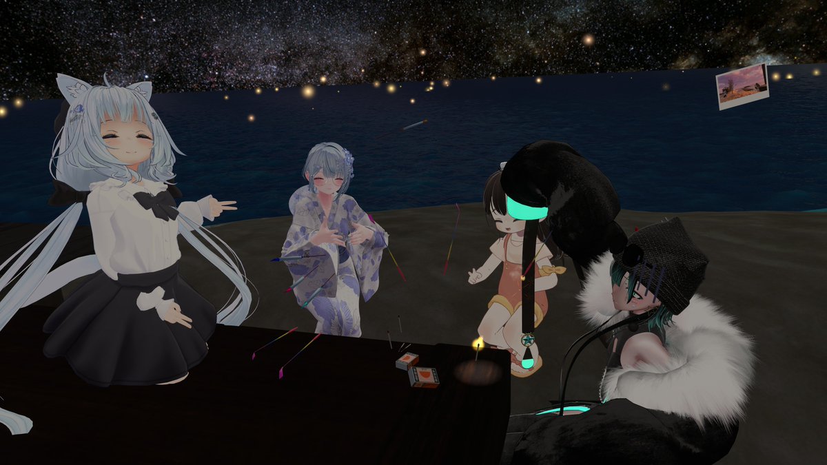 aricco_vr's tweet photo. 七夕の日🎋のVRChat、今日も楽しかった。 https://t.co/nEyj72aqUU