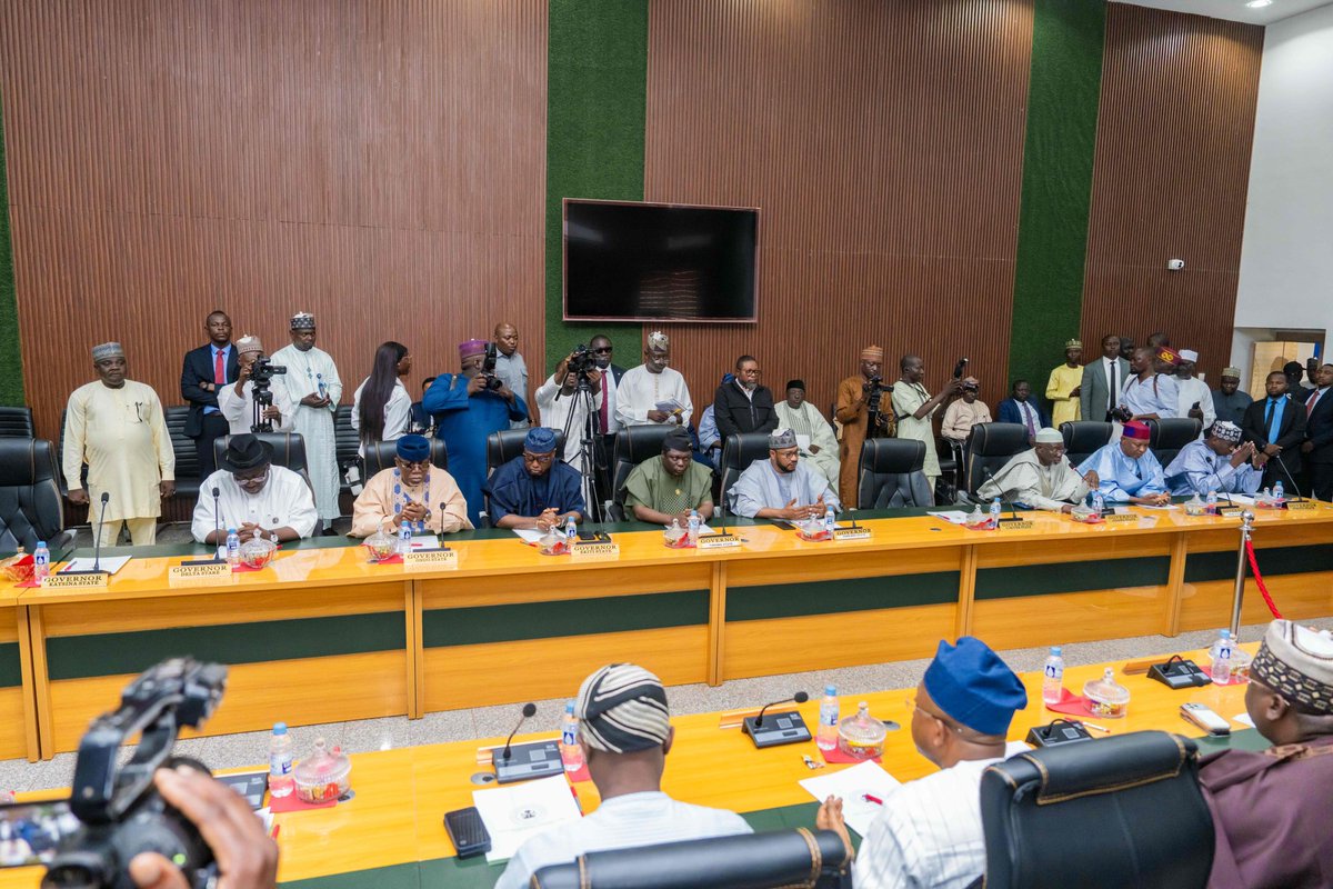 ubasanius's tweet photo. Today, I joined my colleagues, the first-term Governors of the Progressive Governors Forum (PGF), in Birnin Kebbi, Kebbi State, for a meeting dedicated to deepening cooperation, reviewing our stewardship, and advancing practical solutions to the pressing developmental challenges facing our states and our nation.
 
Our deliberations reaffirmed the importance of collective leadership and purposeful collaboration in driving inclusive growth, strengthening institutions, and improving the quality of life of our people. As Governors elected on the platform of the All Progressives Congress (APC), we reiterated our unwavering and unequivocal support for the leadership of His Excellency, President Bola Ahmed Tinubu, GCFR, and commended him for his bold, practical, and forward-looking reforms. We remain confident that these transformative policies are laying a solid foundation for a more resilient economy, sustainable prosperity, and inclusive national development for the benefit of all Nigerians.
 
Security also featured prominently in our discussions. We resolved to intensify collaboration with security agencies and other critical stakeholders to strengthen the protection of lives and property and consolidate the gains being recorded in the fight against insecurity.
 
We equally condemned the recent xenophobic attacks against Nigerians in South Africa and called for the protection of all Nigerians living and working abroad, in accordance with international law and the enduring principles of human dignity and mutual respect.
 
Senator Uba Sani, CON
Governor, Kaduna State
July 7, 2026