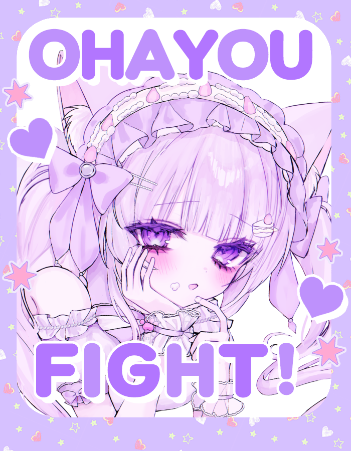 おはようVライバー 🍰おはにゃむっ💜 周年イベまであと『6日』🎉 企画