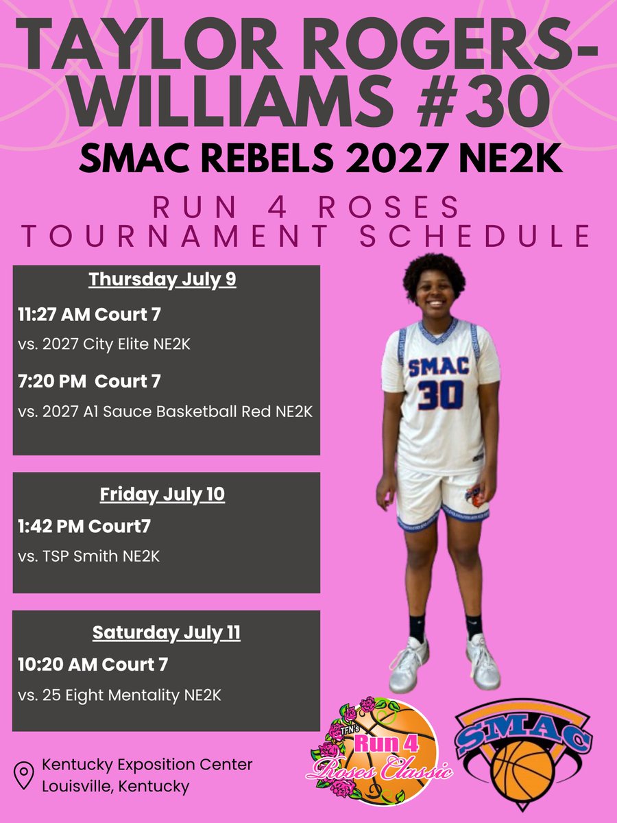 Taylorrogers27's tweet photo. Come check out Smac Rebels NE2K at Roses 🌹! https://t.co/0ZYg4zdQpR