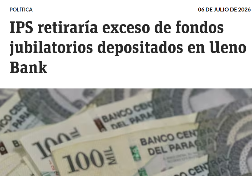 FilizzolaRafael's tweet photo. Lo menos que pueden hacer es cumplir la ley.
Pero ese ni siquiera es el problema principal.
Lo más grave es que modificaron su propio reglamento de inversiones para que UENO pudiera calificar y recibir fondos de la previsional.
En otras palabras, cambiaron las reglas, bajaron las exigencias y aumentaron el riesgo sobre el dinero de los aportantes y jubilados.
Y lo peor es que ese reglamento sigue vigente. Es decir, los fondos continúan depositados en una entidad que no reúne las condiciones que originalmente se consideraban indispensables para administrar con seguridad billones de guaraníes de recursos públicos.
Así de simple: en lugar de proteger el dinero de la gente, adaptaron las reglas para beneficiar a un banco vinculado a Peña.

https://t.co/mbxYSXHUfK